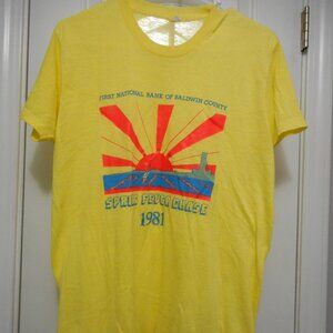 Vintage 1981 Race Tshirt 'Spring Fever Chase' L 46 - 48 EXCELLENT!